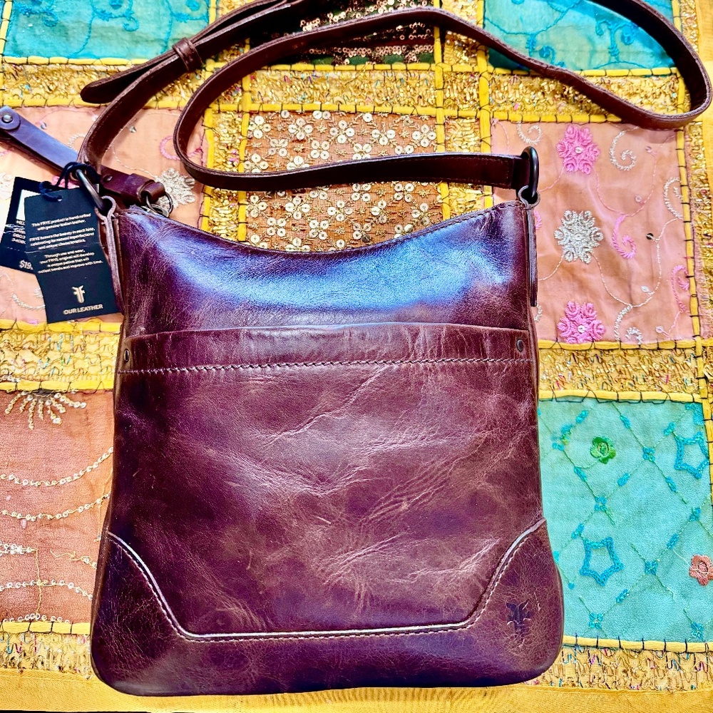 FRYE Melissa Swing Pack Zip Crossbody Bag